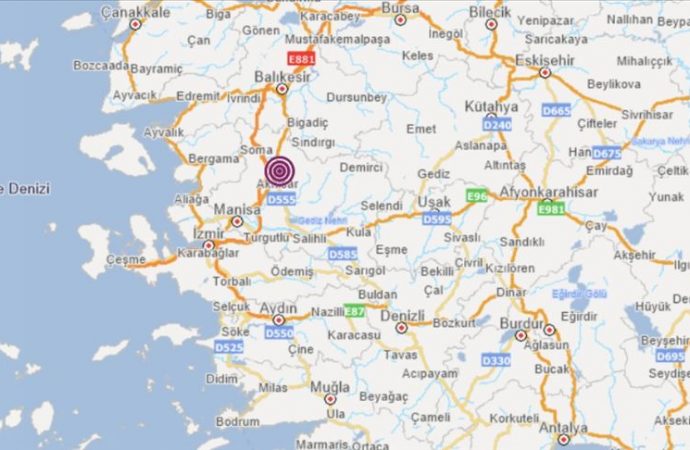 Manisa’da 4,8 büyüklüğünde deprem