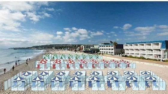 Buyurun şezlongda karantinaya