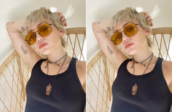 Miley Cyrus’un kolyesine dikkat