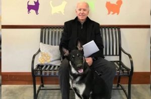 Biden köpeğiyle oynarken ayağını kırdı