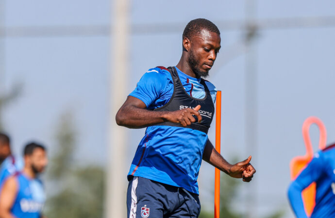 Trabzonspor, Alanyaspor maçı için çalışmalarına devam ediyor.