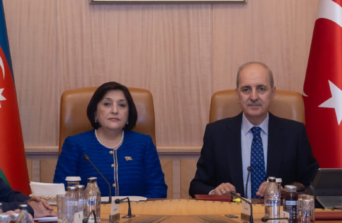 TBMM Başkanı Numan Kurtulmuş, Kafkas bölgesinde sürekli bir barışın sağlanması için çaba göstereceklerini belirtti.