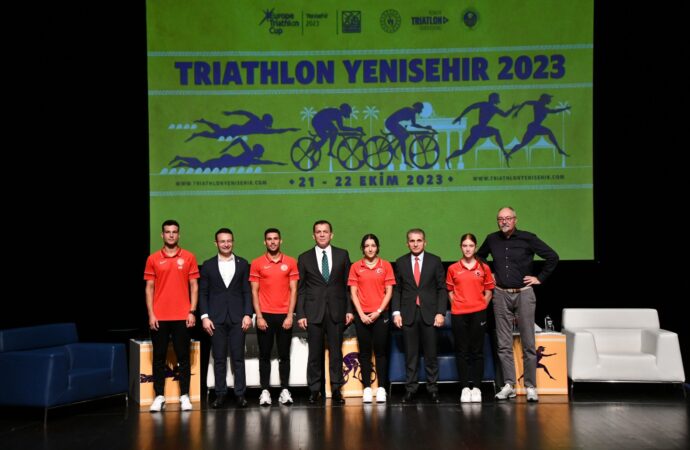 Yenişehir Triatlonu’nda heyecan yarın başlıyor.