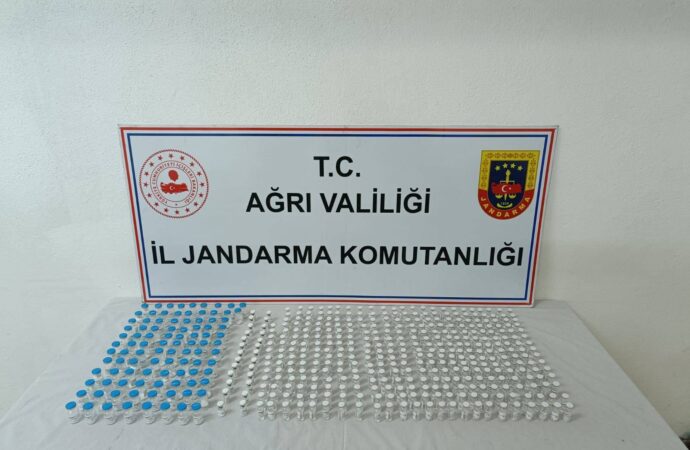 Ağrı ilinde 1 milyon 110 bin lira değerinde botoks ele geçirildi.