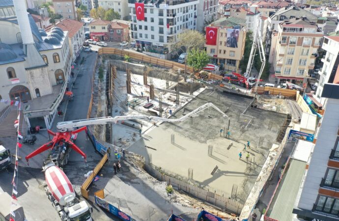 Beylikdüzü’nde, ‘Üç Köy Üç Meydan’ projesinin son ayağında temel atıldı.