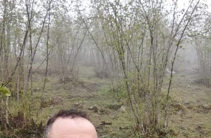 Bir fındık bahçesinde cansız bir beden bulundu.