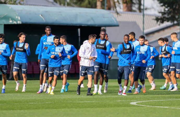 Trabzonspor’da Sivasspor maçı için çalışmalar devam ediyor.