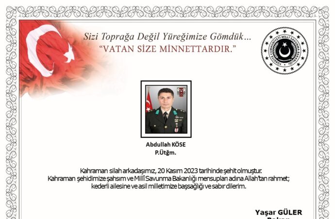 Bir asker şehit düştü ve güvenlik güçleri tarafından 5 terörist etkisiz hale getirildi.