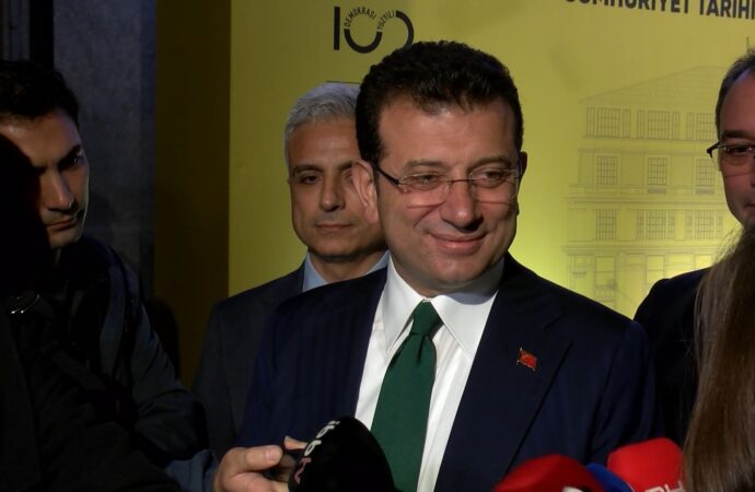 İstanbul Büyükşehir Belediye Başkanı Ekrem İmamoğlu, basın mensuplarının sorularını cevapladı.