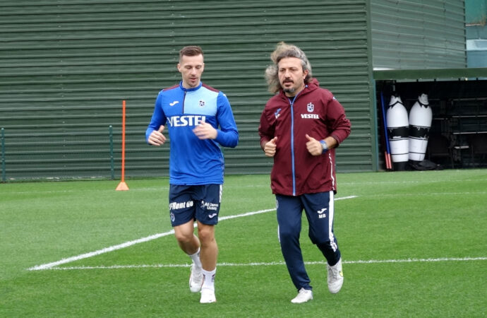 Trabzonspor’da Kayserispor maçı öncesi çalışma dönemi başladı. Orsic, uzun bir aradan sonra antrenmana katıldı.
