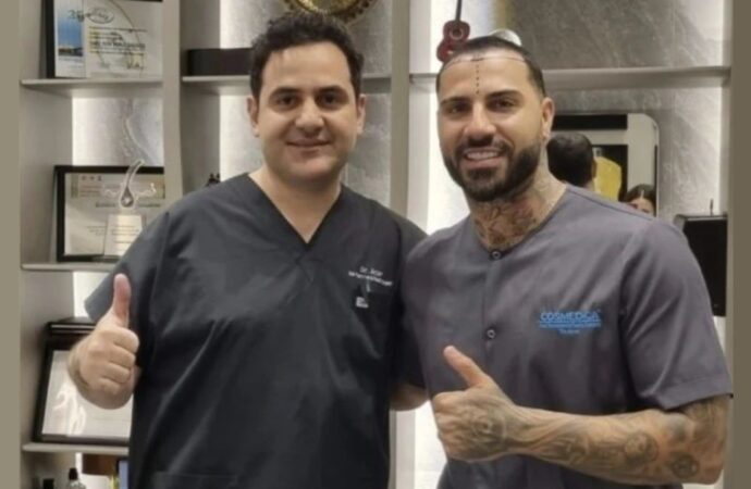 Eski Beşiktaşlı futbolcu Ricardo Quaresma, İstanbul’da saç ekimi yaptırdı.