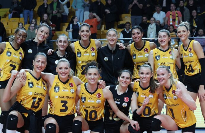 VakıfBank, Jedinstvo Stara Pazova’yı 3-1 mağlup etti.