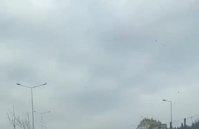 D-100 karayolunda skuterler, otomobilleri geride bırakarak hızla ilerledi ve hız kadranı 120 km/saati gösterdi.
