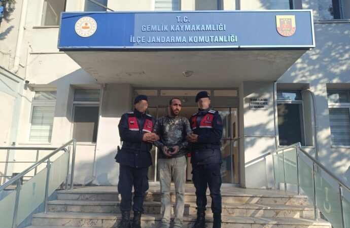 PKK hükümlüsü olan Firari, Gemlik’te yakalandı.