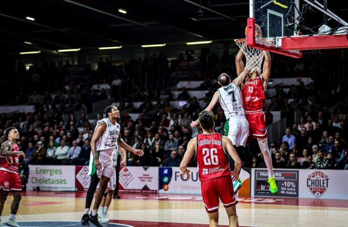Cholet Basket, Darüşşafaka Lassa’yı 97-86 mağlup etti.