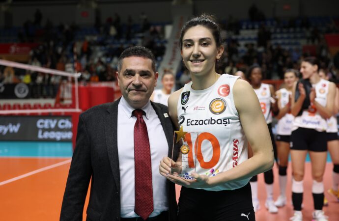 Eczacıbaşı Dynavit, Maritza Plovdiv’i 3-0 mağlup etti.