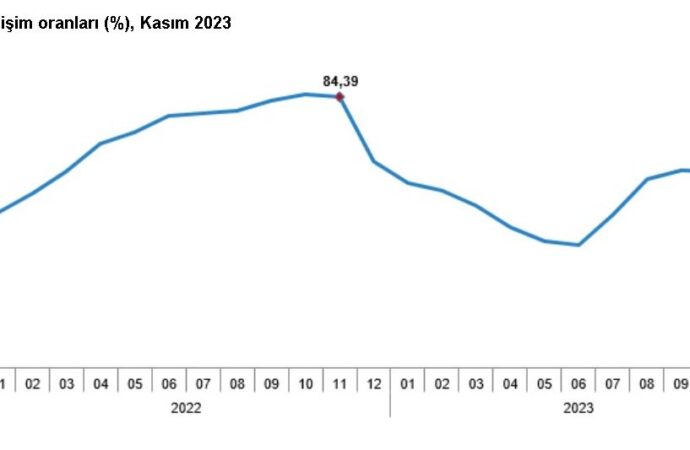 Türkiye İstatistik Kurumu (TÜİK), kasım ayı enflasyon verilerini kamuoyuyla paylaştı.