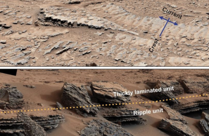 Buyrun size Mars’ta bir dere yatağı