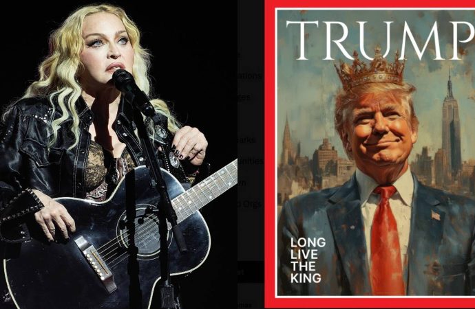 Madonna’dan kendisini ‘kral’ ilan eden Trump’a: Şakaysa gülmüyorum