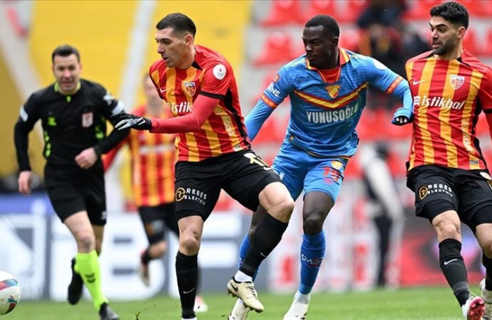 Kayserispor, sahasında Göztepe’yi 1-0 yendi