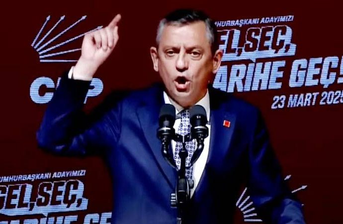 Özgür Özel’den, Erdoğan’a yanıt: Hodri meydan! Partinin önüne tank mı göndereceksin?