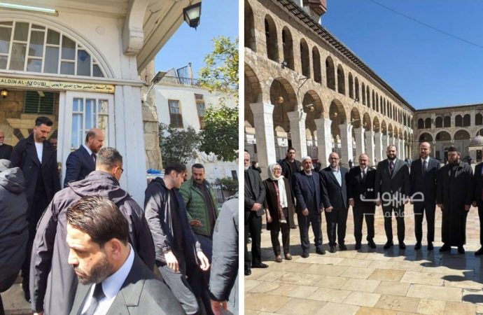 Emevi Camisinde namazı Erdoğan’dan önce oğlu kıldı