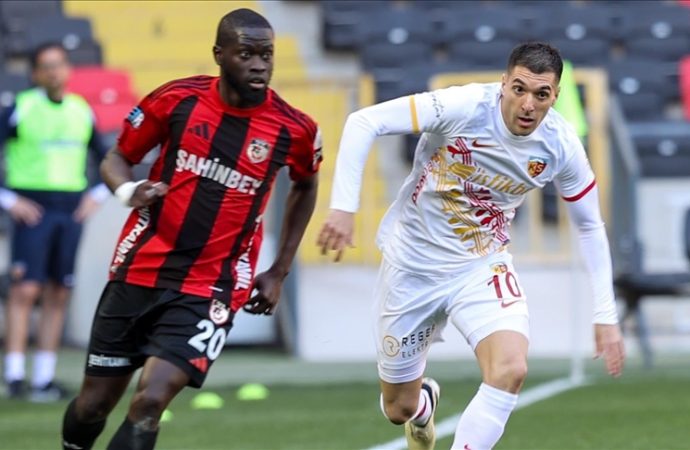 Gaziantep Kayserispor’u tek golle geçti