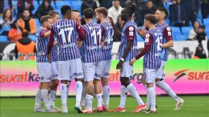 Bol gollü karşılaşmada kazanan Trabzonspor