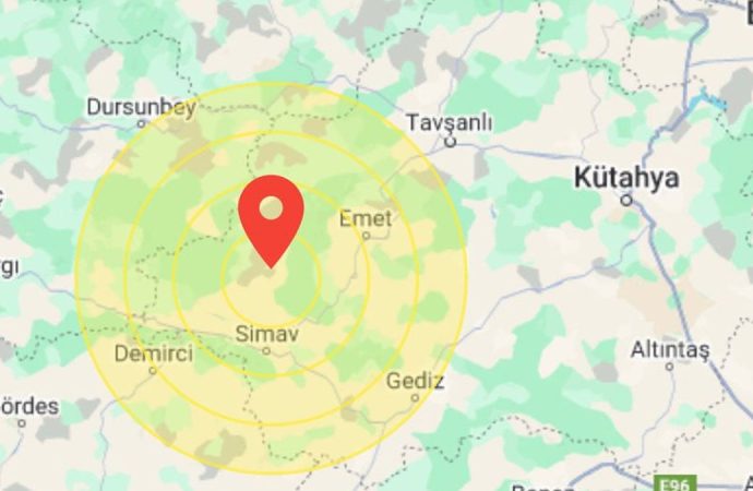 Kütahya’da korkutan deprem