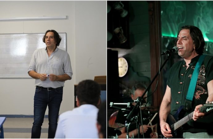 Rockçı Profesör: Gündüz akademisyen, gece sahnede solist
