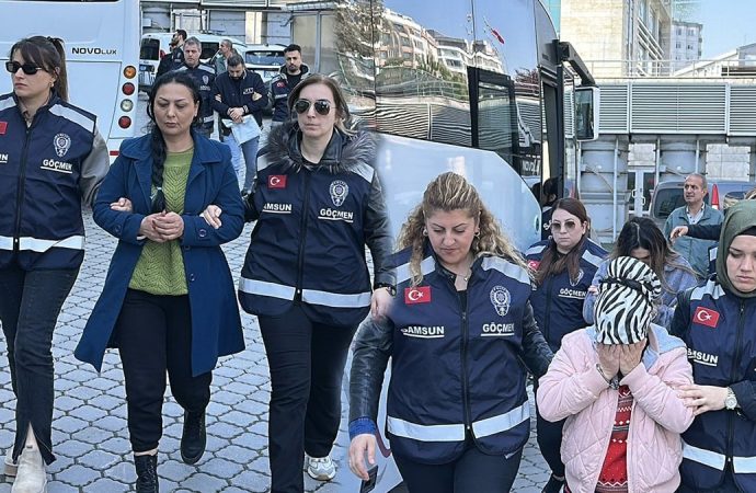 Samsun Atakum’da iki masaj salonuna fuhuş baskını: 22 kadın çıktı