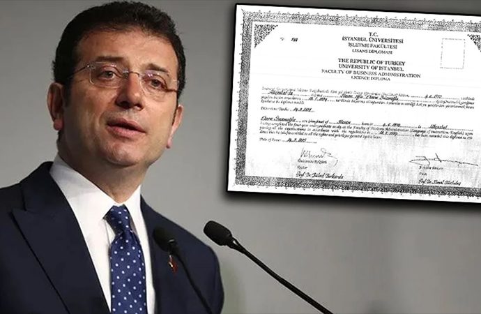 Ekrem İmamoğlu’nun diplomasının iptaline karşı dava açıldı