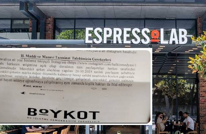 EspressoLab boykot çağrısı yapanlara dava açmaya başladı