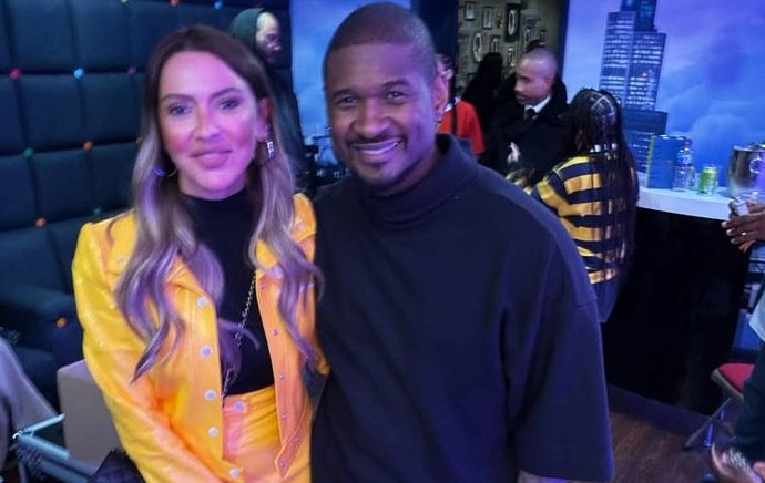 Hadise R&B müziğin efsane ismi Usher’in kulisinde