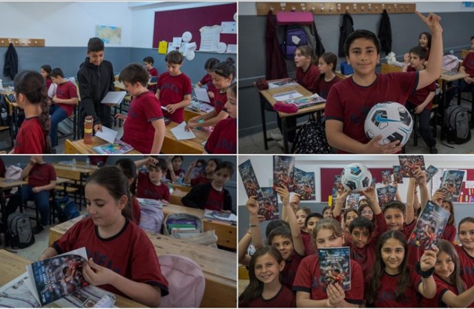 Arda Güler’in mektubu okuduğu okulun öğrencilerine dağıtıldı