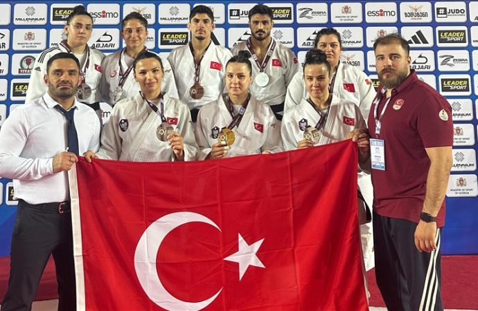Milli judoculardan Avrupa Kupası’nın ilk gününde 1’i altın 8 madalya