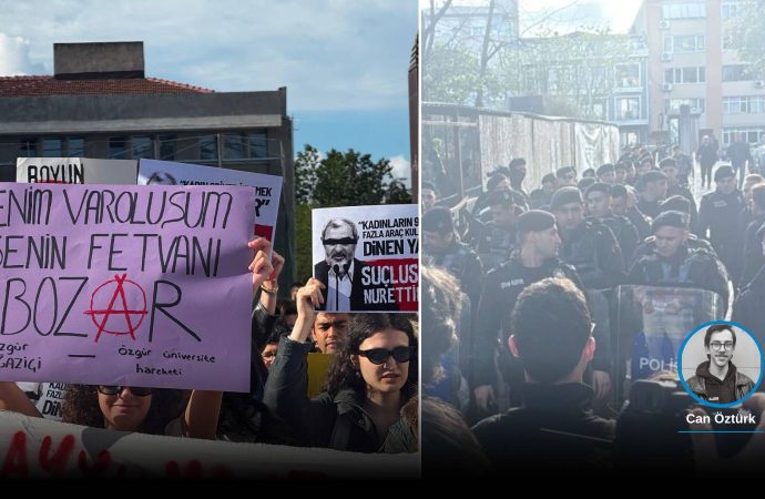Boğaziçi’nde Nurettin Yıldız protestosu: 97 öğrenci gözaltında