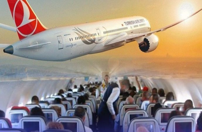 İlk THY başlattı: Uçakta erken ayağa kalkana ceza var