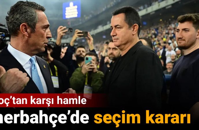 Ali Koç’tan karşı hamle: Fenerbahçe’de seçim kararı alındı