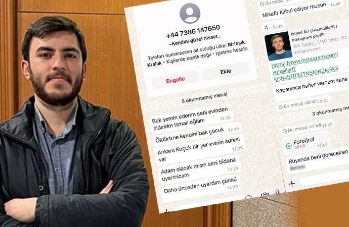 Muhabiri yaptığı haber için tehdit ettiler: ‘Ankara küçük yer, evinin adresi var’
