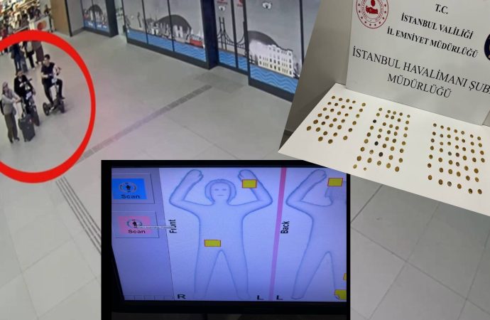 İstanbul Havalimanı’nda şaşkınlık: Cinsel organlarından kilolarca altın çıktı