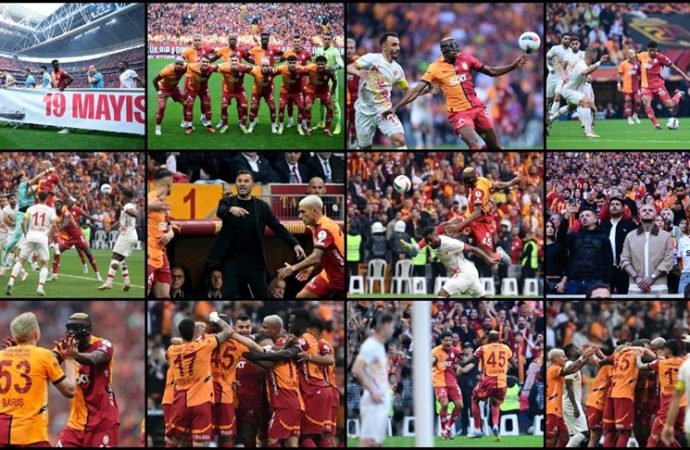 Beş yıldızlı Aslan: Galatasaray şampiyon