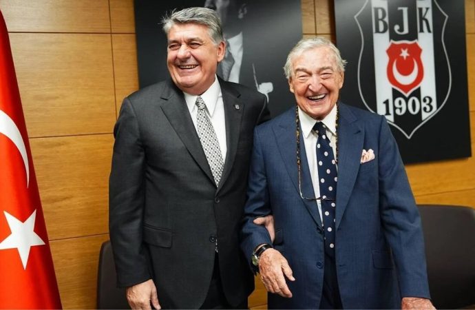 Rahmi Koç’tan Beşiktaş Başkanı Serdal Adalı’ya ziyaret