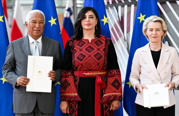 AB’deki Filistin temsilcisi ilk kez ‘normal elçi’