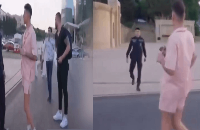 Kerimcan Durmaz mini şortla gittiği şehitliğe alınmadı
