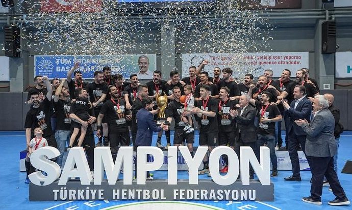 Hentbol Erkekler Süper Ligi’nde şampiyon Beşiktaş oldu