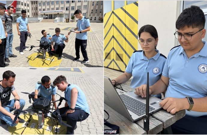Lise öğrencileri su analizi yapan dron geliştirdi