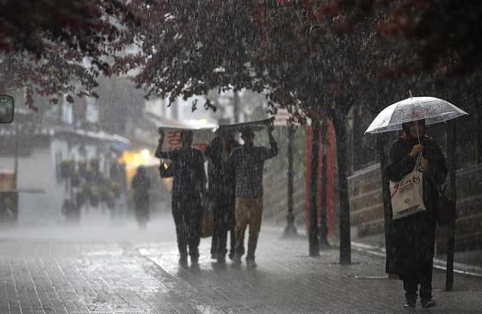 Meteorolojiden kuvvetli sağanak uyarısı
