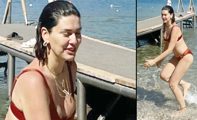 Bergüzar Korel deniz sezonunu açtı