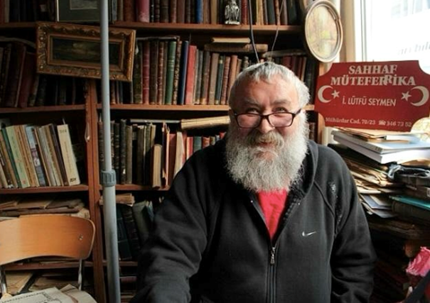 İstanbullu kitapseverlerin acı kaybı: Sakallı Lütfü veda etti